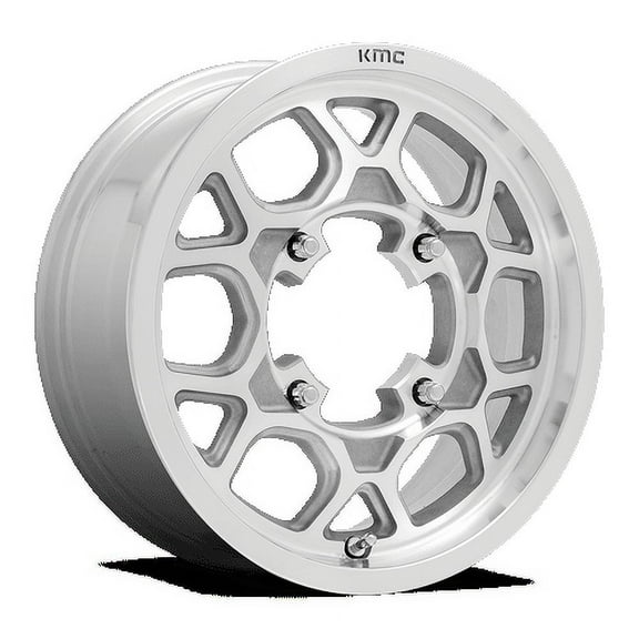 Kmc Ks133 Mesa Lite 15X6 4X137 38Et 112Cb Machined Wheel