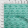 thumbnail image 2 of oneOone Cotton Poplin Twill Sea Green Fabric Abstract Stripe Sewing Fabric By The Yard Printed Diy Clothing Sewing Supplies 56 Inch Wide, 2 of 5