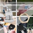 thumbnail image 3 of NEW Drawer Tubular Cam Lock For Home Important Items Security Cylinder Door Mailbox Cabinet Tool With 2 Keys MS102, 3 of 16