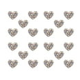 thumbnail image 2 of 20 piezas 3D corazón uñas arte calcomanías diamantes de imitación diamantes taladros decoración de manicura, 2 of 6