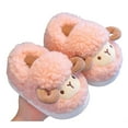 thumbnail image 2 of KANG Girls Slippers Winter Warm Fleece Lined Shoes With Heel Coverage For Toddlers And Kids, 2 of 4