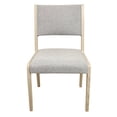 thumbnail image 2 of Logan 9-Piece Dining Set with 8 Ash Gray Boucle Dining Chairs, 2 of 10