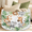 Multicolor 4, variant on Jiaoprinted Ocean Beach Blankets Storage Basket with Handles, Foldable Waterproof Fabric Clothes Storage Organizer for Bedroom Living Room, 65L, Seashells Starfish