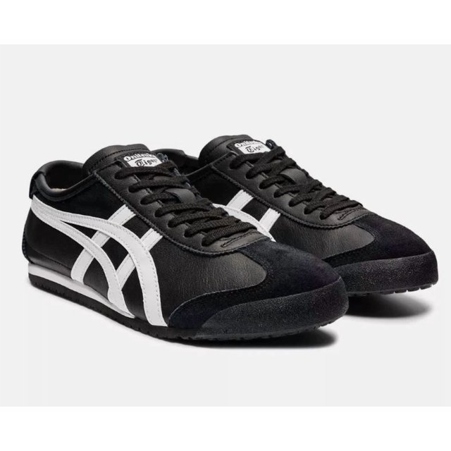 Unisex Onitsuka & Tiger MEXICO 66 Classic Unisex Shoes 1183C102-001 Black/White