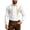 #229-White, variant on Yusimy Men's Oktoberfest Shirt, Vertical Pleats Turn-Down Collar Buttons, Long Sleeve German Party Style Top for Festival