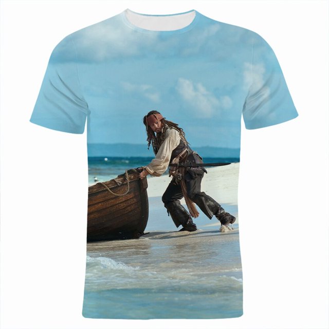 2021 neue Sommer camiseta Für Männer Disney Fluch Der Karibik Junge Mädchen Kinder camisetas Übergroßen frauen kleidung xuanjing unisex