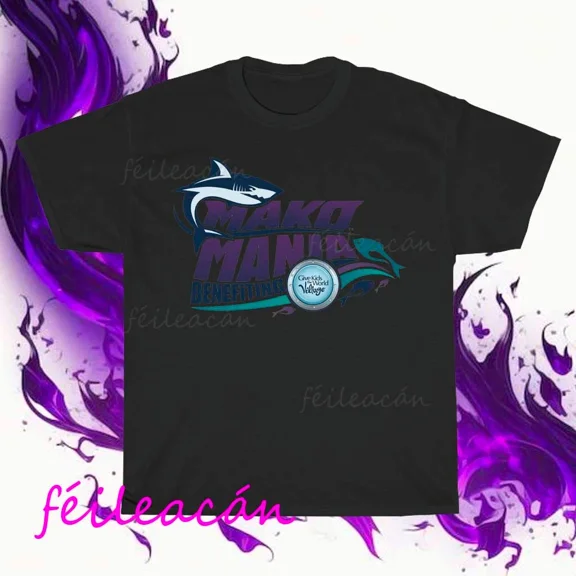 VINTAGE Brand New Mako Logo Seaworld Orlando Active American T-Shirt Funny Size S to 5XL
