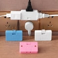 thumbnail image 6 of Rotatable Socket Converter, 180 Degree Swivel Mini Plug Adapter, 3 Way 2-Prong Flat Wall Outlet Adapter,2500w Indoor Wall Tap Power Socket Converter Plug for Home and Travel, 6 of 6