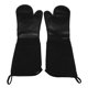 thumbnail image 1 of Extra Long Silicone Oven Mitts Heavy Duty Commercial Grade Oven Mitts Heat Resistant Bbq Gloves with, 1 of 5