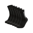 thumbnail image 1 of 6 Pares Calceta Deportiva Antiderrapante Hombre Gym Pilates Unitalla Negro, 1 of 6
