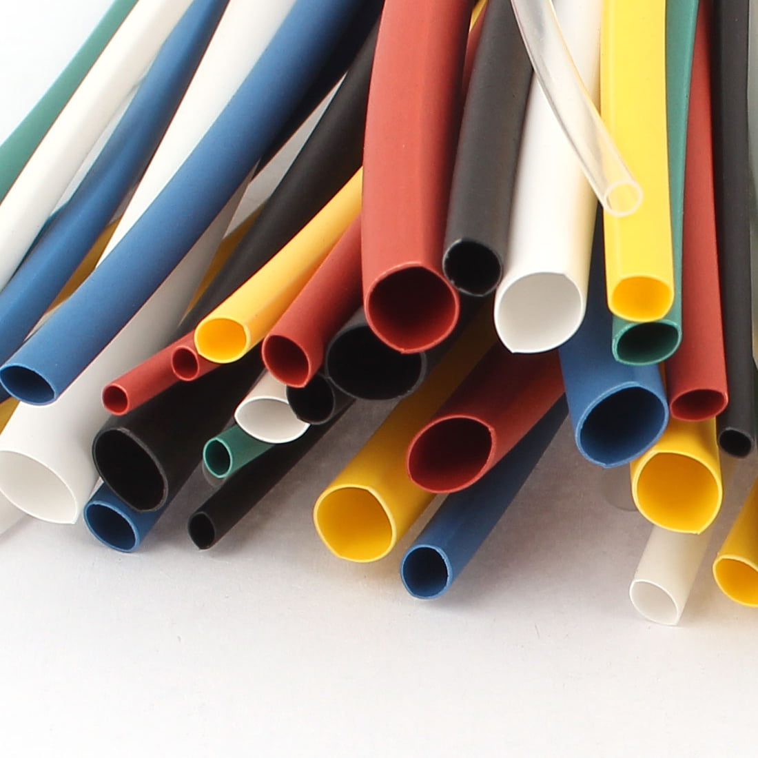 35x 7 Colors 5mm Assorted 2 1 Heat Shrink Tubing Sleeving Wrap Cable 65mm Ca for sale online 