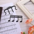 thumbnail image 1 of LABSERRON 2Pcs Multi Page View Sheet Music Holder Black Metal For Sheet Music, 1 of 8