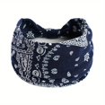 thumbnail image 1 of Diadema Absorbente Para Correr, Diadema Para Mujer, Diadema Con Estampado Elástico Para Ejercicio, Diademas Antideslizantes Para El Sudor, Diademas Para Mujer, 1 of 4
