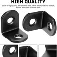 thumbnail image 3 of Escuadras en L de metal Aruicheng para repisas, acero inoxidable, 3 of 7