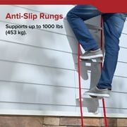 Kidde 2-Story Fire Escape Ladder with Steel Anti-Slip Rungs