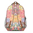 thumbnail image 3 of Pioneer Flower Backpack for School,Cute School Bag,Schoolbag with Adjustable Shoulder Straps & Padded Back,16.9 Inch, 3 of 5