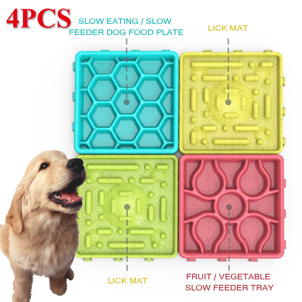 Four-Layer Nonslip Pet Toy Silicone Food Bowl Cat Slow Feeder Food Grade  Silicone Lick Mat Dog Feed Mat Dogness Snuffle Toys - China Pet Licking Pad  and Dog Slow Feeder price