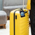 thumbnail image 7 of WIRESTER 2pcs Set PU Leather Luggage Tags Privacy Label Flap for Travel Suitcase Baggage - Colorful Little Airplane, 7 of 7