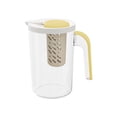 thumbnail image 2 of Large Capacity Cold Water Pitcher for Refrigerator - 2.5L Plastic Jug for Iced Tea, Lemonade & Fruit Infusions, 2 of 6