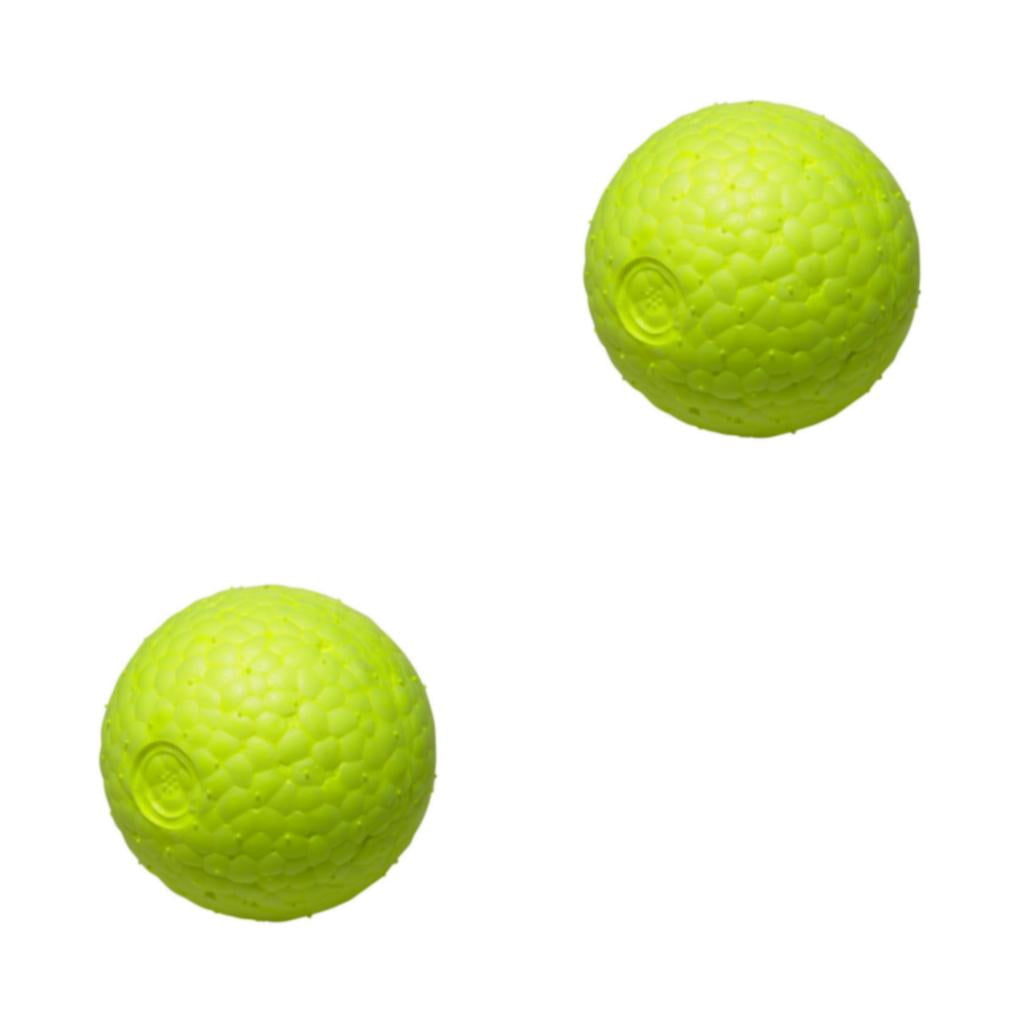 Destyer PC Bite Toys For Dogs ETPU Ensures Long-Lasting And Safe Chewing With Good Wear Resistance Pure Gold 7cm 2Set
