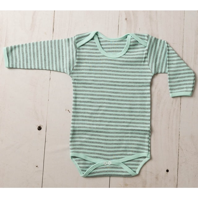 BODY MANGA LARGA ANTE RAYAS 100% ALGODÓN zhangyuxiang unisex