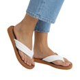 thumbnail image 4 of Jamicy Women's Flip Flops Lightweight Comfort Sandals Non-Slip Foam Sole, Beach Pool Casual Thong Shoes Comfortable Slippers for Summer Outings, 4 of 6