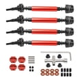 thumbnail image 4 of 4x eje de transmisión delantero trasero CVD juego deslizante CVD conjunto de repuesto ejes de transmisión pieza de actualización para camión sobre rojo, 4 of 7