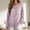 Pink, variant on Womens Sweaters, Light Sweaters for Women Long Sleeve Crew Neck Lightweight Soft Knitted Pullover Blouse