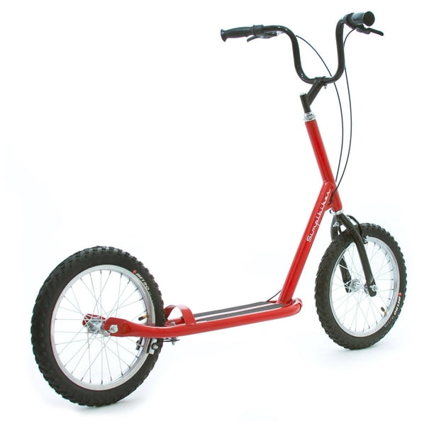 Scooter Patin del Diablo Simplbikes Rojo Simplbikes Rodada 16 Bodega Aurrera en linea