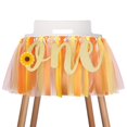 thumbnail image 1 of Decoración De Pancarta De Trona De Girasol Para Bebé, Tema De Fiesta, Bandera, Guirnalda De Tela Para Silla Alta, Pancarta De Primer Cumpleaños, Accesorios Para Fotos Hechos A Mano, 1 of 5