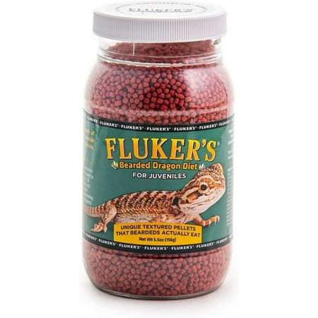 Flukers Bearded Dragon Diet for Juveniles [Reptile, Foods Dry] 5.5 oz