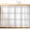 White, Gray, Silver, variant on Grey Checkered Cabinet Curtains 35"W x 35"L, Rustic Farmhouse Buffalo Plaid Sink Skirt for Bathroom Vanity Kitchen Self Adhesive, Dust-Proof Privacy Curtain for Shelves Closet Laundry Room Pantry