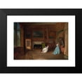 thumbnail image 2 of James Holland 14x11 Black Modern Framed Museum Art Print Titled - The Lady Betty Germain Bedroom at Knole, Kent, 2 of 5