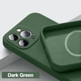 thumbnail image 1 of Coque en silicone liquide Magsafe pour iPhone, étuis de charge magnétiques sans fil, coque Poly XS MAX, 15, 14, 13, 12, 11 Pro Max, mini, 8 Plus, 1 of 4