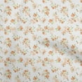 thumbnail image 1 of oneOone Polyester Spandex Orange Fabric Floral Craft Projects Decor Fabric Printed By The Yard 56 Inch Wide-BU, 1 of 4