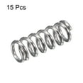 thumbnail image 2 of Unique Bargains 8mmx1.2mmx20mm 304 Ressort de Compression en Acier Inoxydable 61.8N Capacité de Charge, 15pcs, 2 of 5
