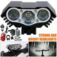 thumbnail image 2 of 90000LM Super Bright LED Bike Light Bicycle Torch Front Rear Lamp Rechargeable, 2 of 5
