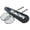 2pcs Black (Free Bag), variant on 4U Lightweight Full Carbon Fiber Badminton Racket, Max 32 lbs, Low-Resistance Frame, High-Speed Offensive & Defensive Training