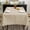 Beige, variant on YIMWNYI Scandinavian Table Cover, Waterproof Oilproof Tablecloth, Durable Nylon Spandex, Elegant Solid Color Design, Easy to Clean Table Mat, Perfect for Dining and Special Occasions
