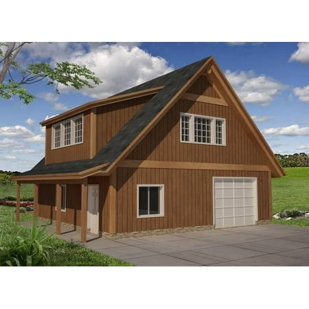 001-4079: Apartment Studio 0 Bed, 0 Bath Luxury Home Plan, 1732 Sq Ft: Full Blueprints with License to Build by Home Plan Marketplace - Lesuto