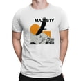 thumbnail image 2 of Majestic Eagle and Mountain Men's White T-shirt, 2 of 3