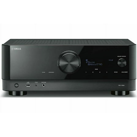 Yamaha RX-V6A 7.2 Channel Home Theater Receiver with Dolby Atmos, Wi-Fi, Bluetooth and Apple AirPlay 2 - Consumer Return Black