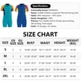 thumbnail image 3 of Greeniant Trajes de neopreno para niños de 2,5 MM, traje de buceo con protección solar, pantalones de manga corta de neopreno de secado Deportes acuáticos Amarillo L, 3 of 6