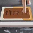 thumbnail image 6 of Pklyzj Kitchen Gadgets Bathroom Water Absorbent Floor Mats Bathroom Doorway Non Slip Foot Mats Sink Toilet Quick Drying Floor Mats on Clearance, 6 of 6