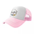 thumbnail image 1 of Hello Kitty Valentine Hearts Trucker Caps Unisex Fashion Hat Sun Hat Golf Hats Breathable Polyester Mesh Baseball Caps Spring, 1 of 7