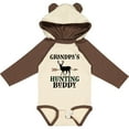 thumbnail image 3 of Inktastic Bow Hunter Grandpa Hunting Buddy Boys Long Sleeve Baby Bodysuit, 3 of 5