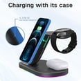 thumbnail image 6 of XGFHYJEH Charging Station, Wireless Charging Station, Charging Station for Multiple Devices, Wireless Charging, 15W 3 in 1 Charging Station, Wireless Charge, for Android, Iphone, Apple, Samsung, Ipad, 6 of 6