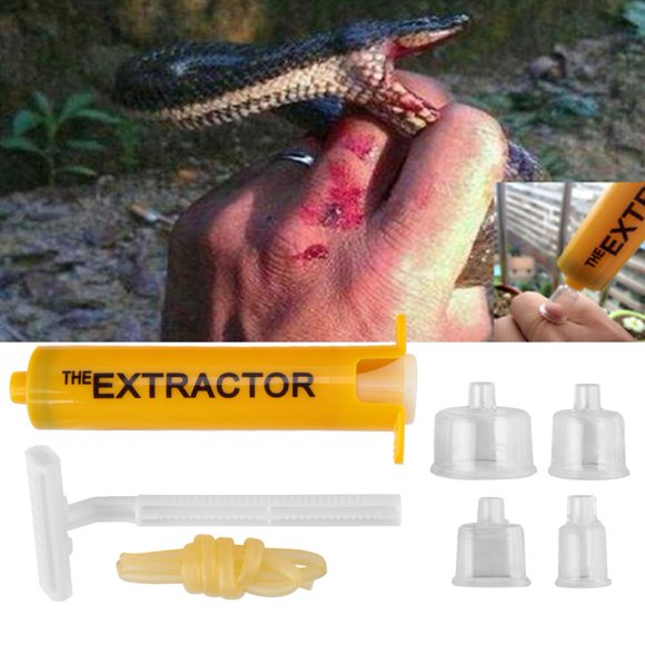 Vacuum Venom Extractor Outdoor Snake Poison Bee Venom Blood Extractor Pump Emergency