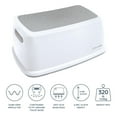 thumbnail image 4 of Dreambaby Toddler & Me Step Stool Potty Seat Training Aid with Anti-Slip Sure-Grip Steps, Holds up to 320 lbs for Kids & Adults, Grey, 4 of 8