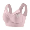 thumbnail image 6 of Tumotour Smooth Wireless Bras For Women No Underwire Vest Thin Side Pull-In Comfort Seamless Supportive Bra Raceback Push Up Bralettes Full Coverage Thin Soft Comfy Daily Bras, 6 of 6